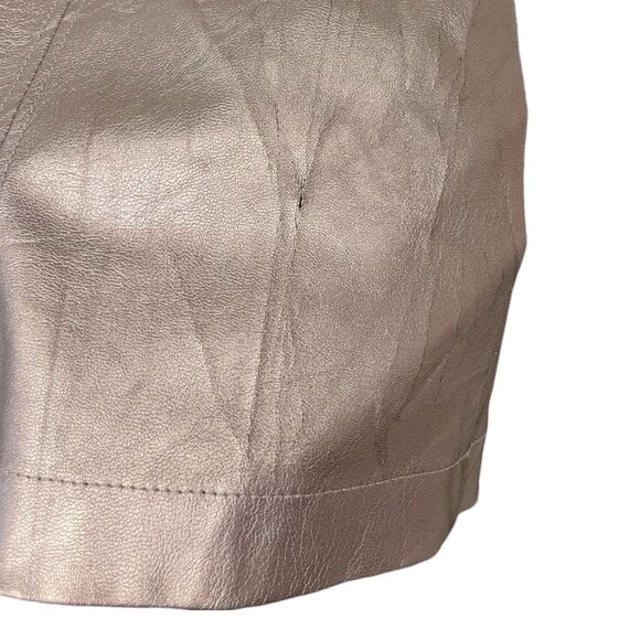 A|X Armani Exchange Faux Leather Dress-Size 10 - Picture 10 of 13